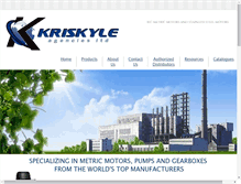 Tablet Screenshot of kriskyle.com